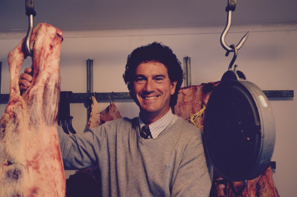 Andrew Maunder runs the the 117-year-old family butchers Lloyd Maunder.