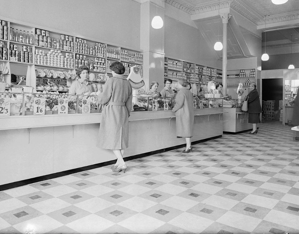 Inside Rankins' on Princes Street