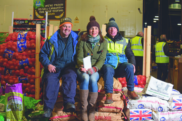 Meeting workers at Blochairn Fruit Market © Angus Blackburn, Scottish Field