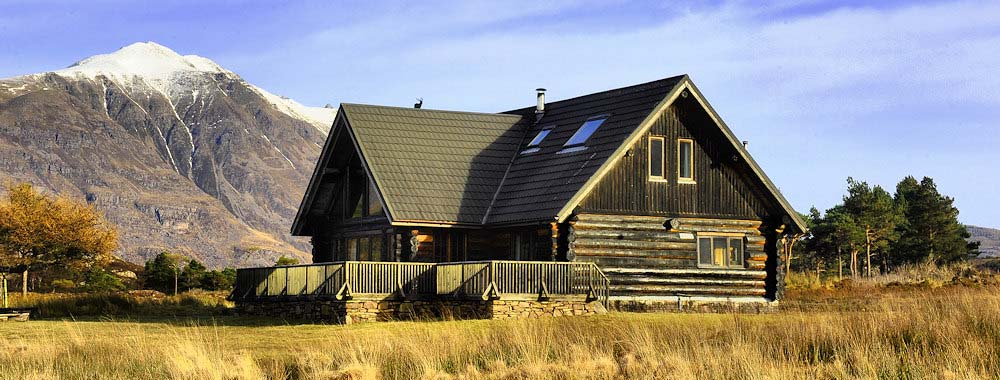 The Log House on Ben Damph Estate